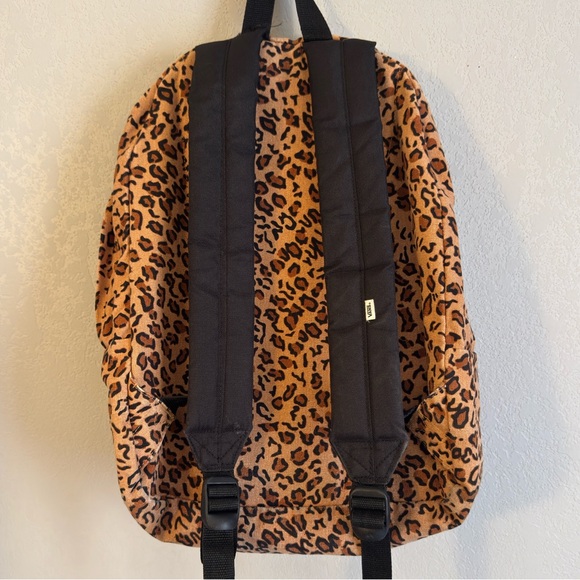 Vans Leopard Print Backpack with Black Logo - Picture 5 of 6